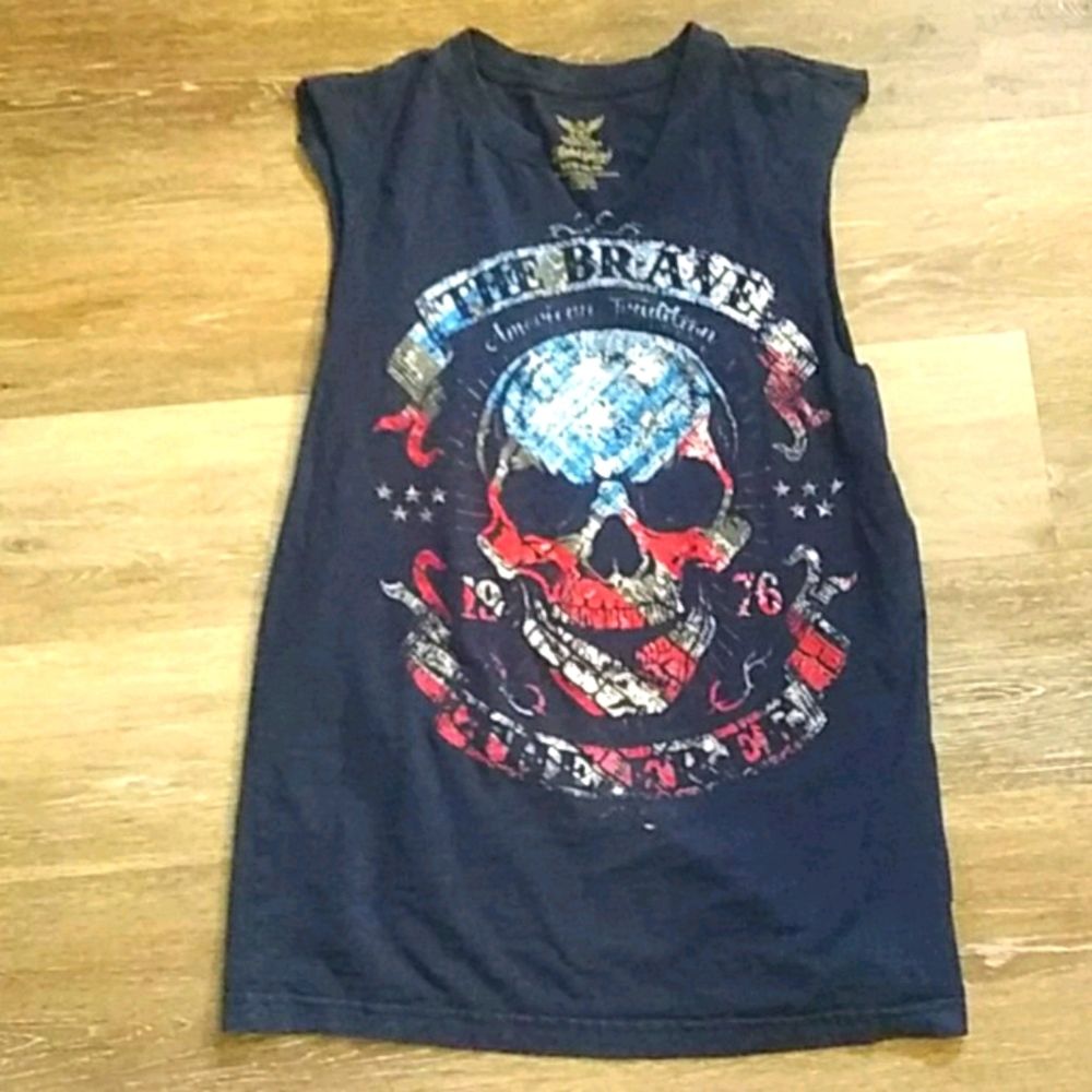 ✨Mens skull cut off ✨ - Picture 1 of 1